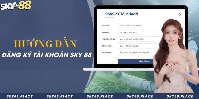 SKY88 - Nhà Cái Cá Cược Thể Thao Sky88.com Chính Thức 17 Hướng dẫn đăng ký tài khoản Sky 88