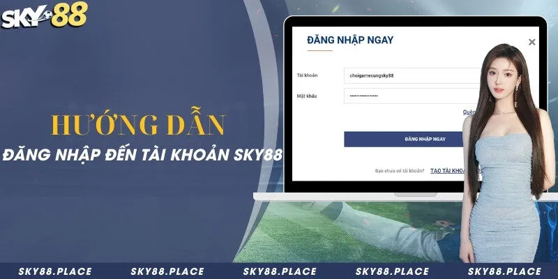 SKY88 - Nhà Cái Cá Cược Thể Thao Sky88.com Chính Thức 18 Hướng dẫn đăng nhập đến tài khoản Sky88